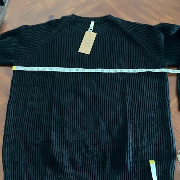 Sail Wind Mens 2XL Black Crewneck Sweater Pullover NWT - Picture 5 of 8